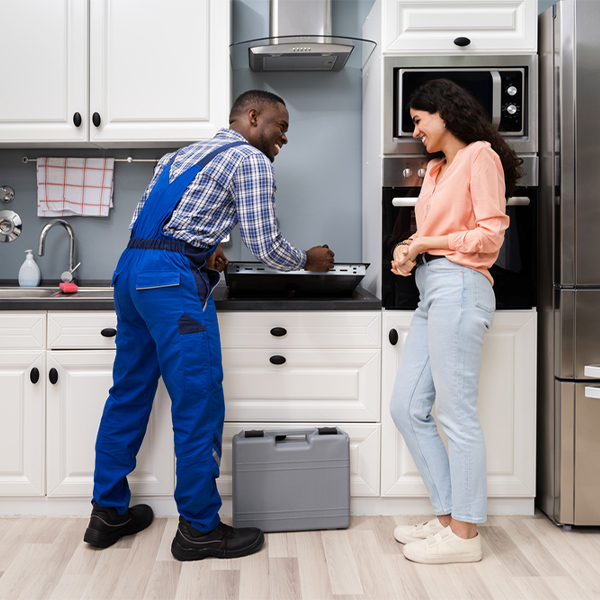 can you provide an estimate for cooktop repair before beginning any work in Sansom Park TX